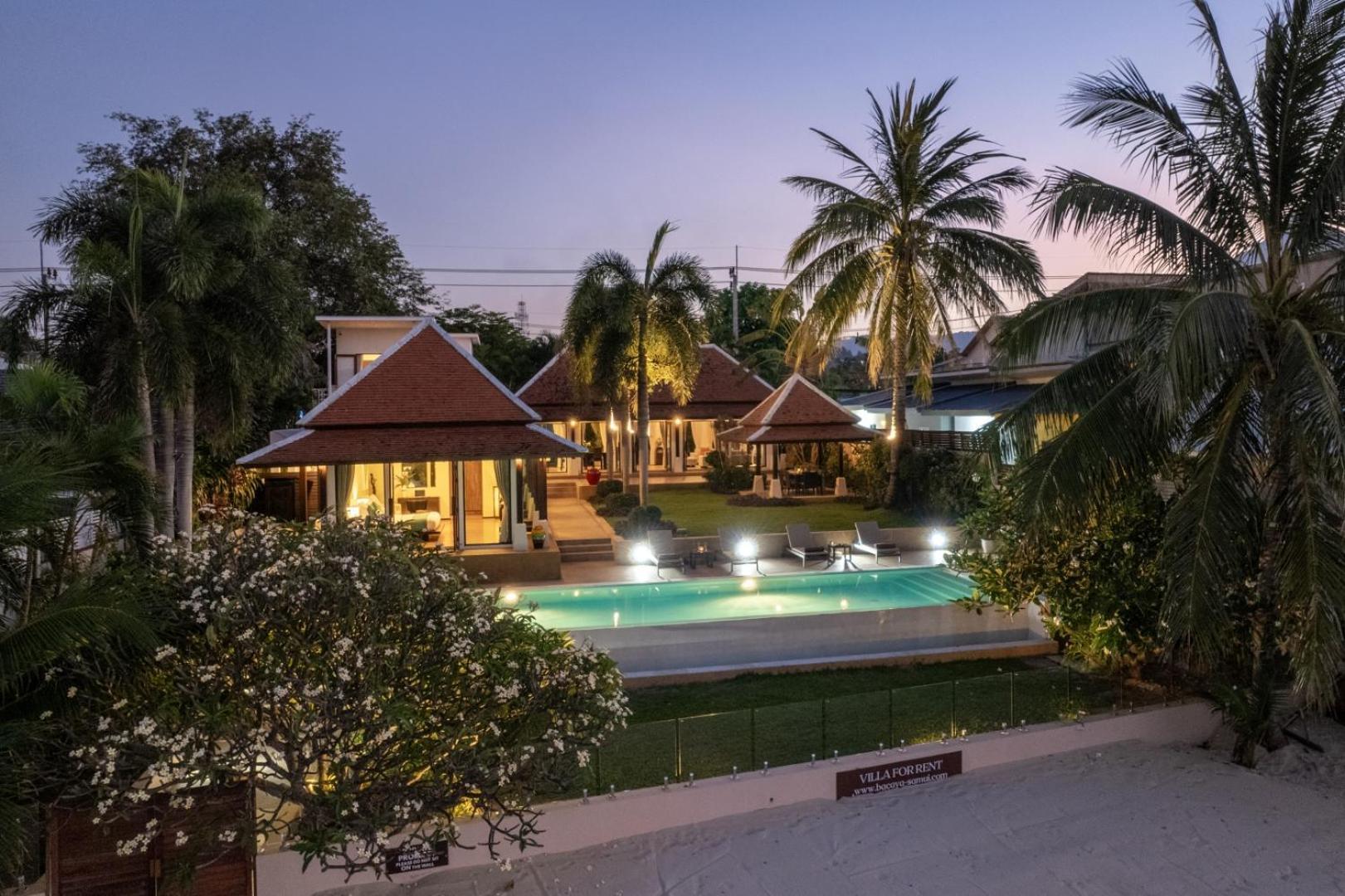Bacaya Beachfront Villa Bang Rak Beach  Eksteriør billede