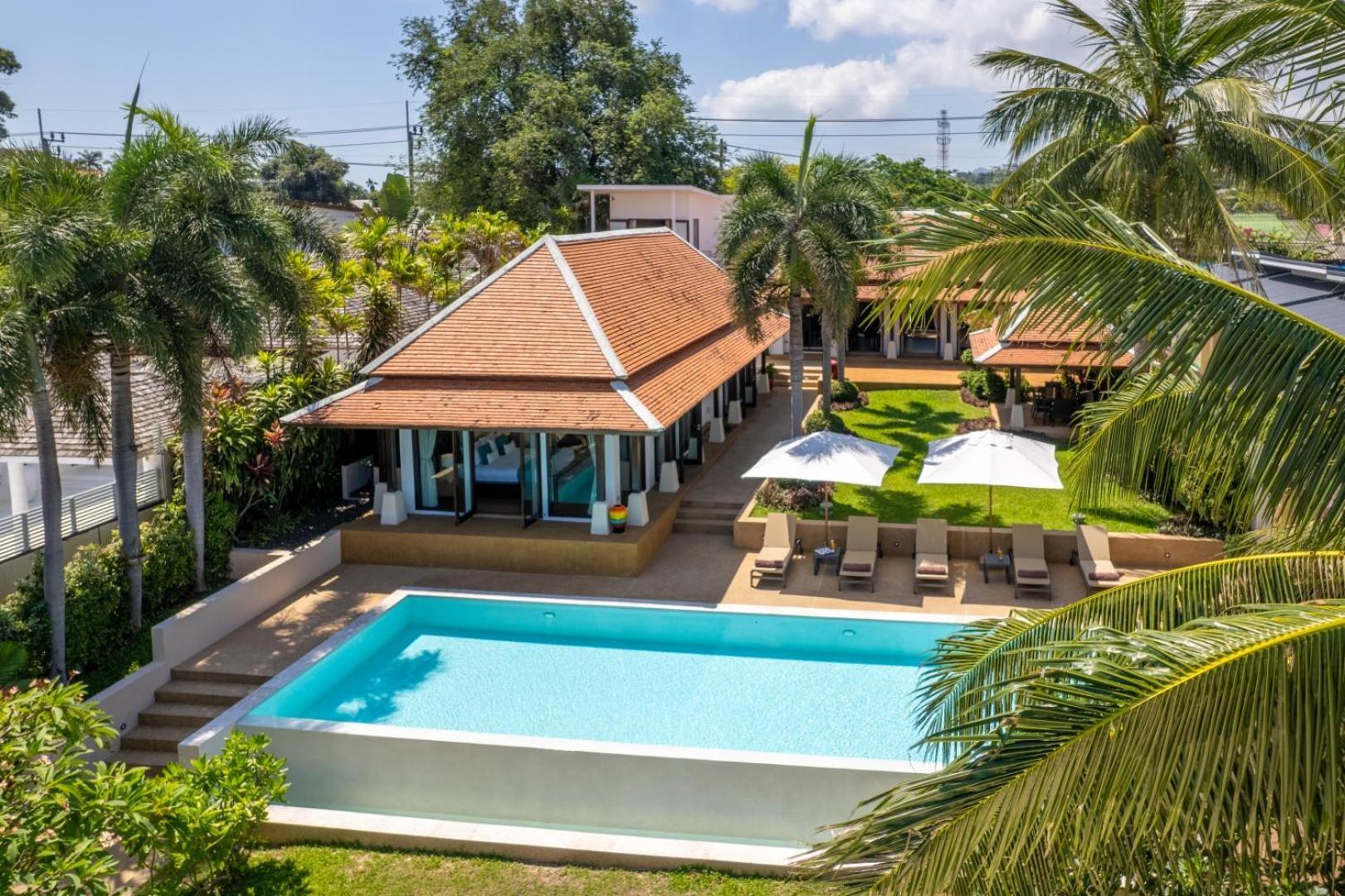 Bacaya Beachfront Villa Bang Rak Beach  Eksteriør billede
