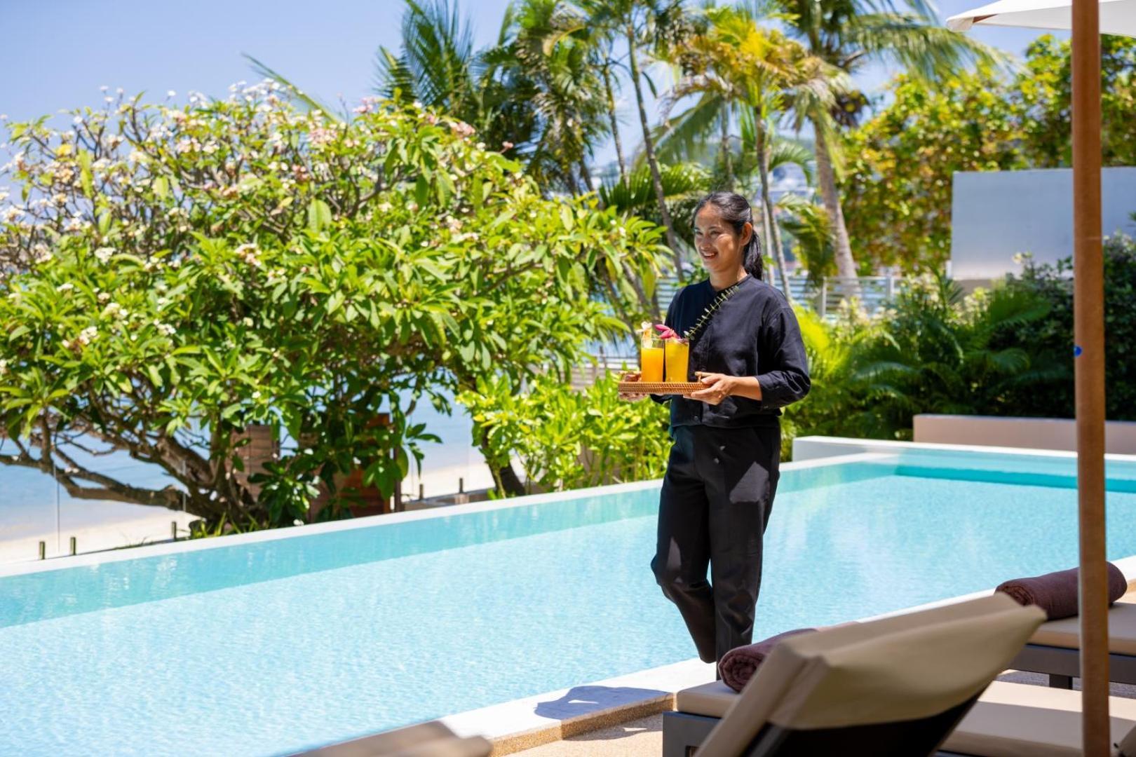 Bacaya Beachfront Villa Bang Rak Beach  Eksteriør billede