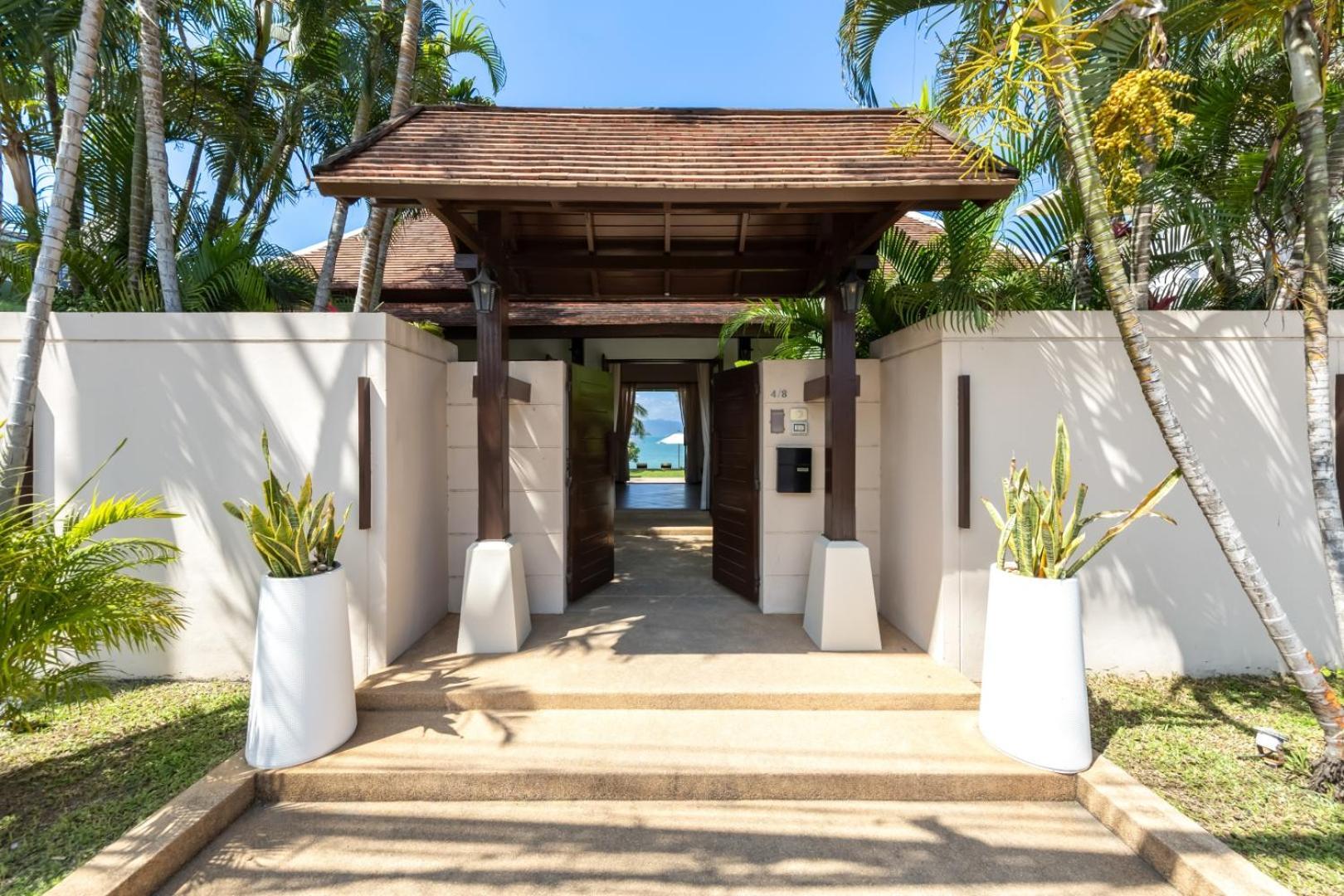 Bacaya Beachfront Villa Bang Rak Beach  Eksteriør billede